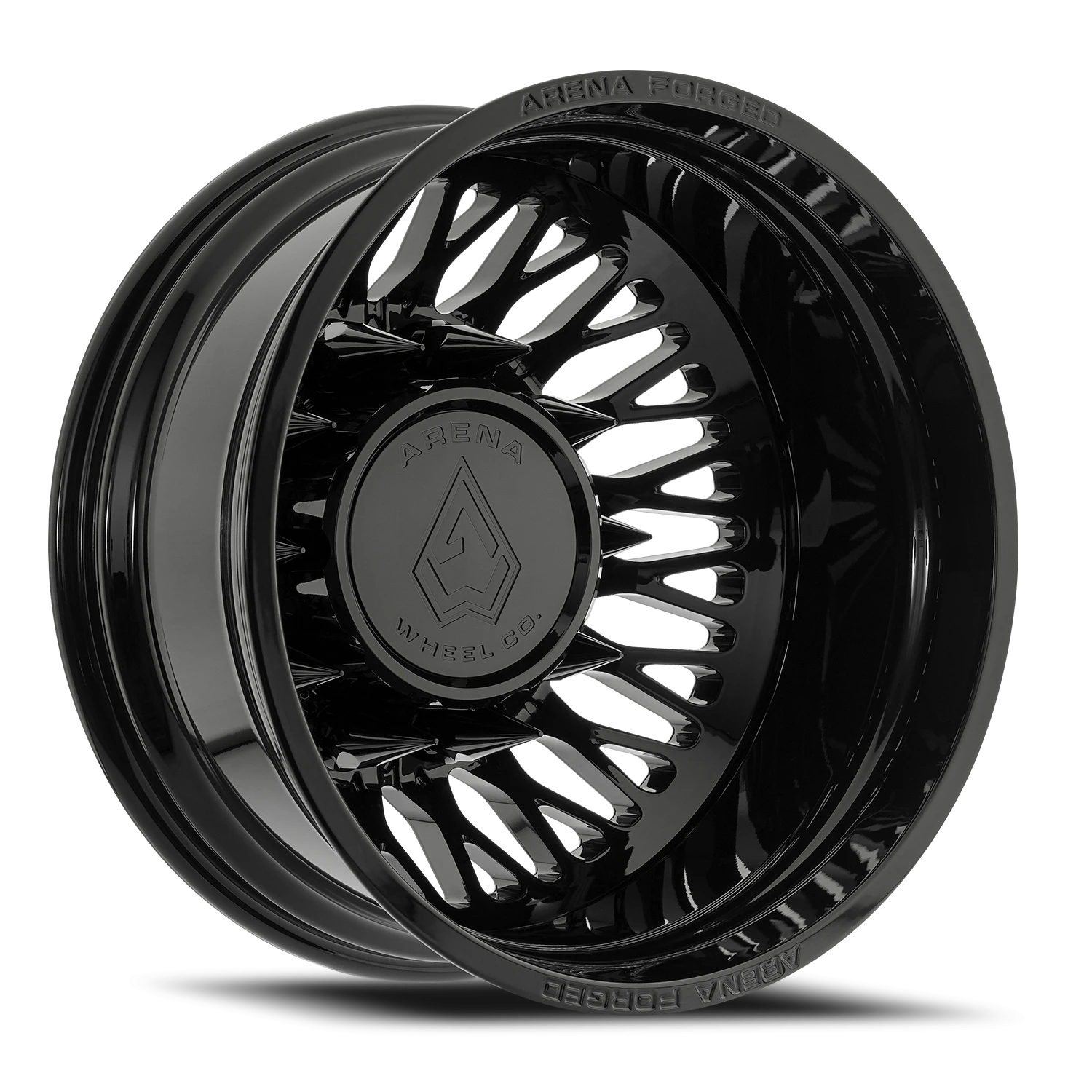 Arena Forged Dually Stealth Wheel Glossy Black
