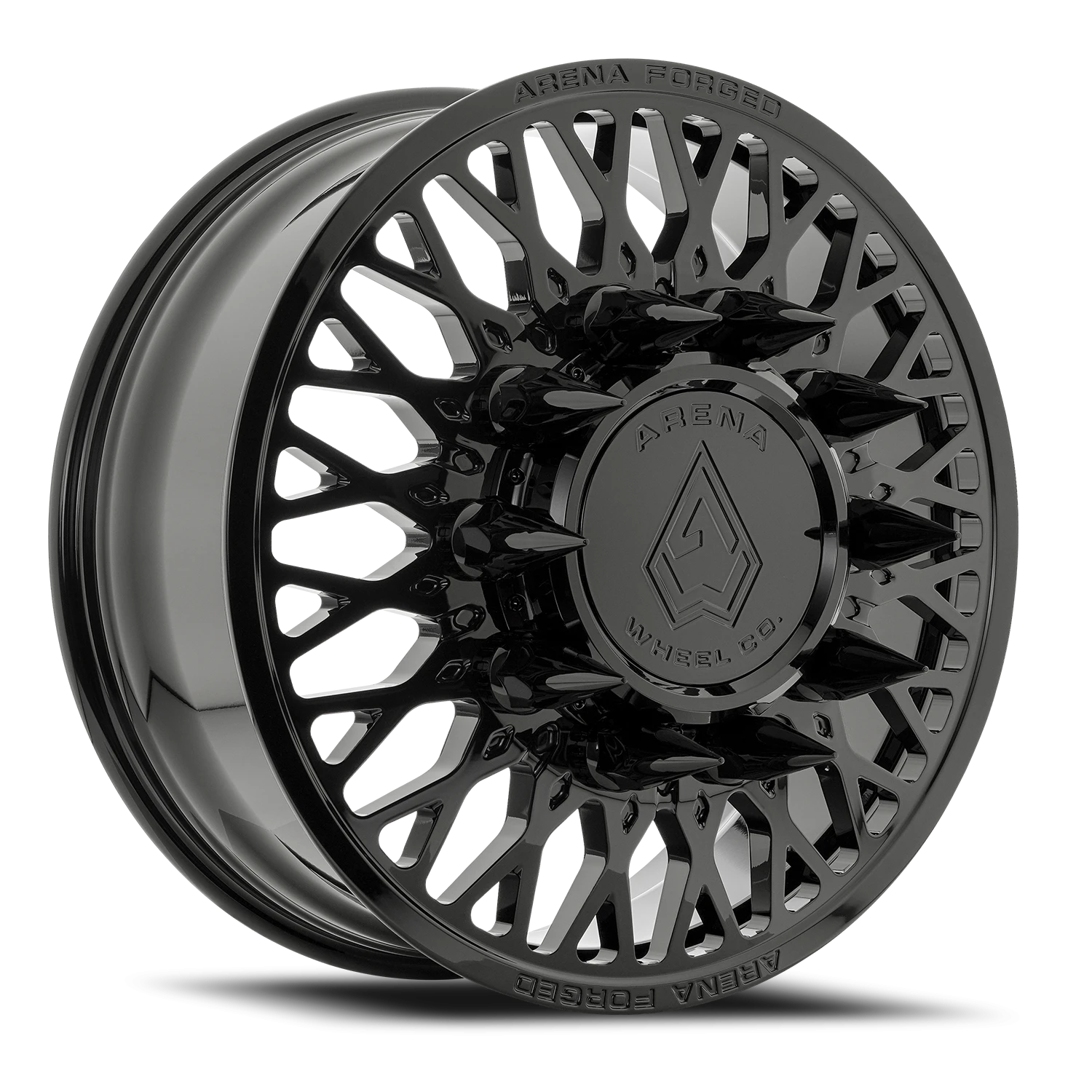 Arena Forged Dually Stealth Wheel Glossy Black