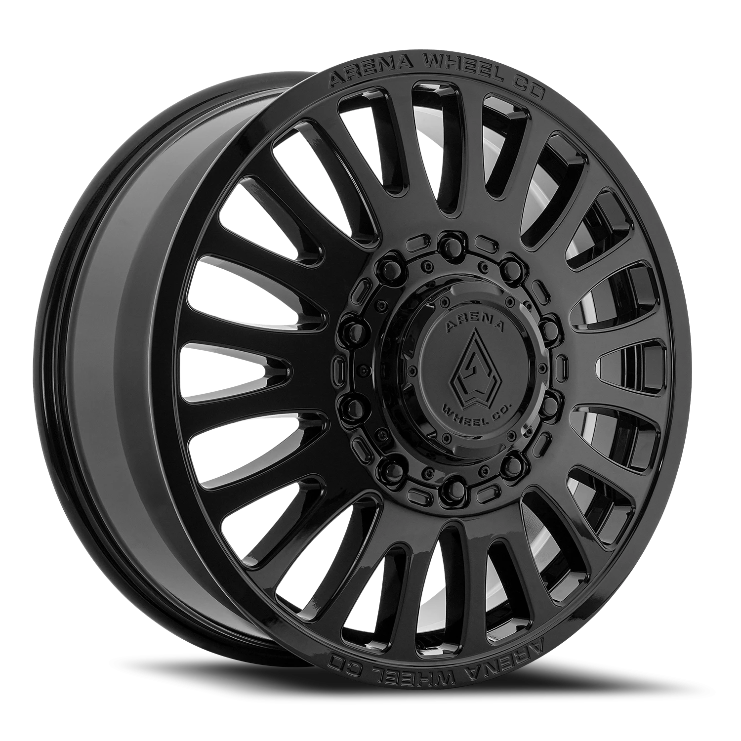 Arena Dually Sultan Wheel Glossy Black