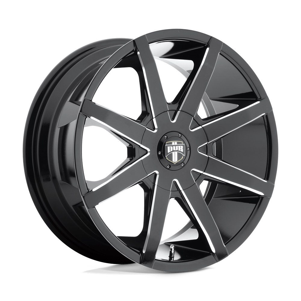 DUB 1PC S109 PUSH GLOSS BLACK MILLED