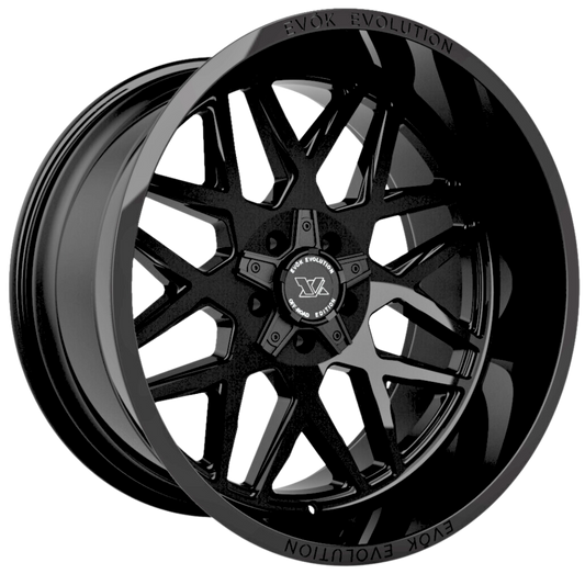 Evok EV504 Custom Wheel Gloss Black