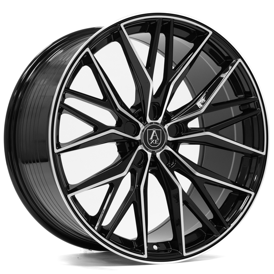 Axe EX55 Custom Wheel Black and Polished Face
