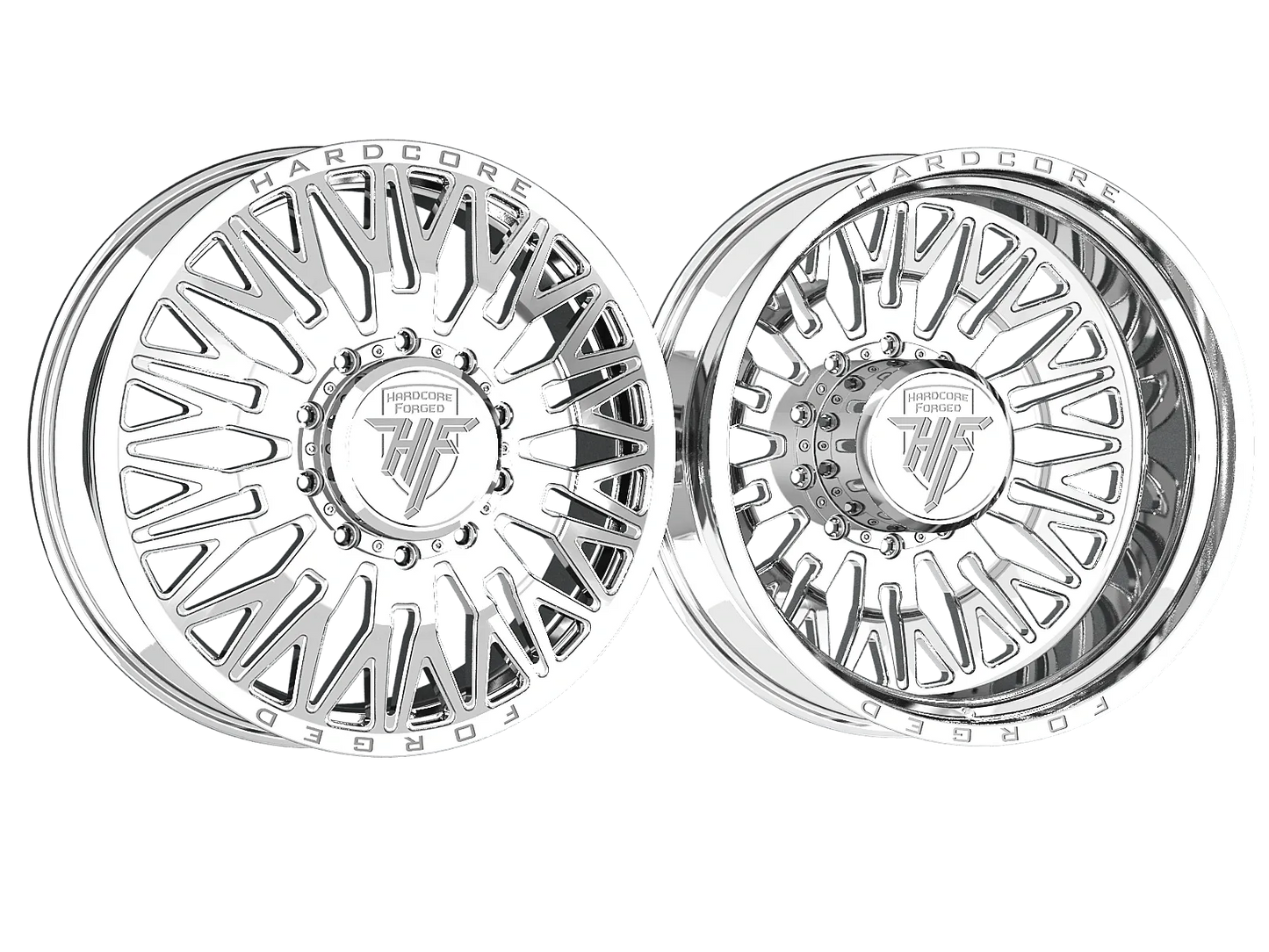 HARDCORE WHEELS ELON POLISHED INNER