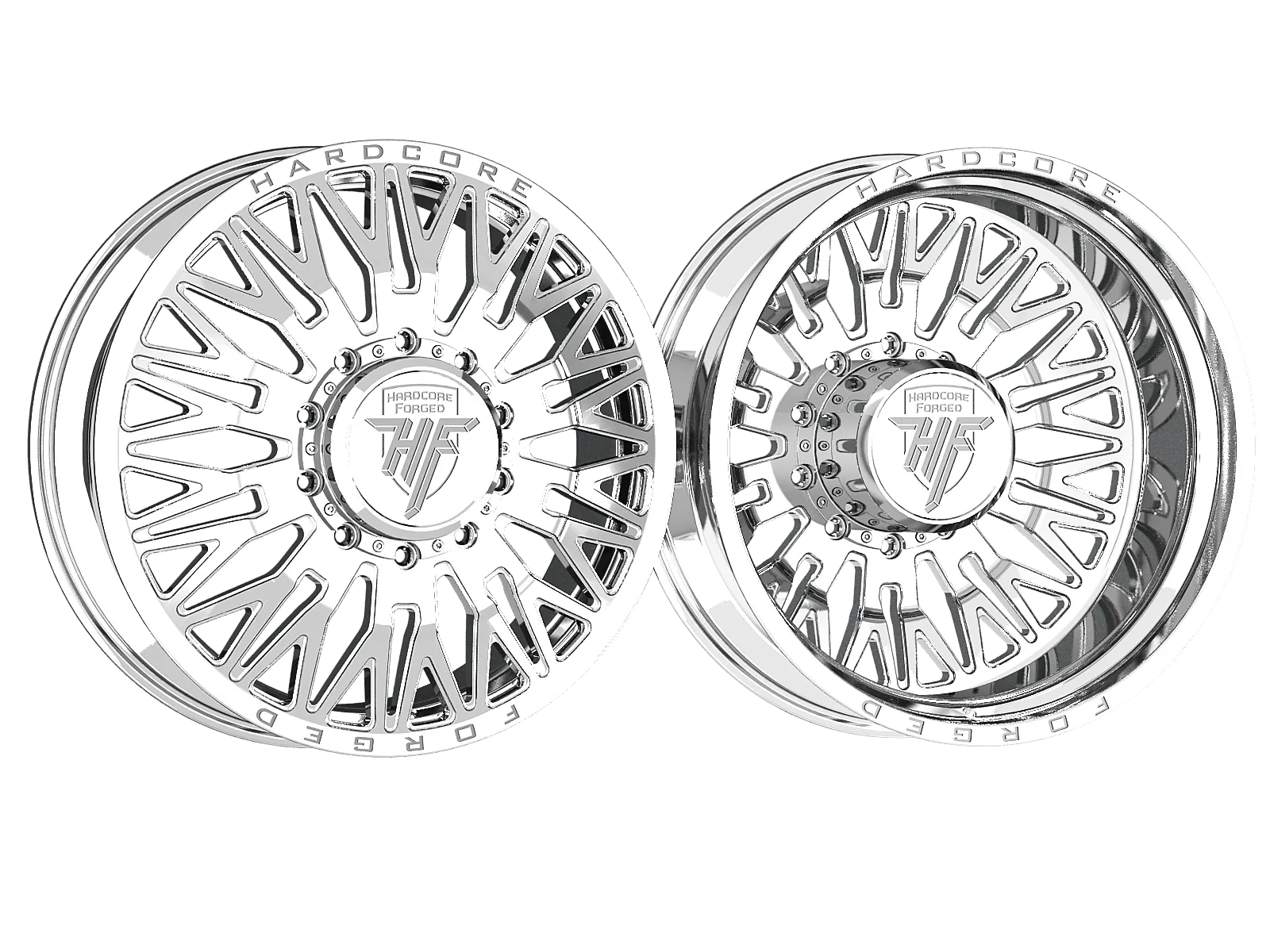 HARDCORE WHEELS ELON POLISHED INNER