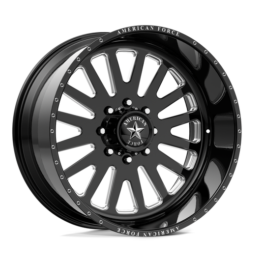 American Force AFW F20 ATOM SS GLOSS BLACK MACHINED