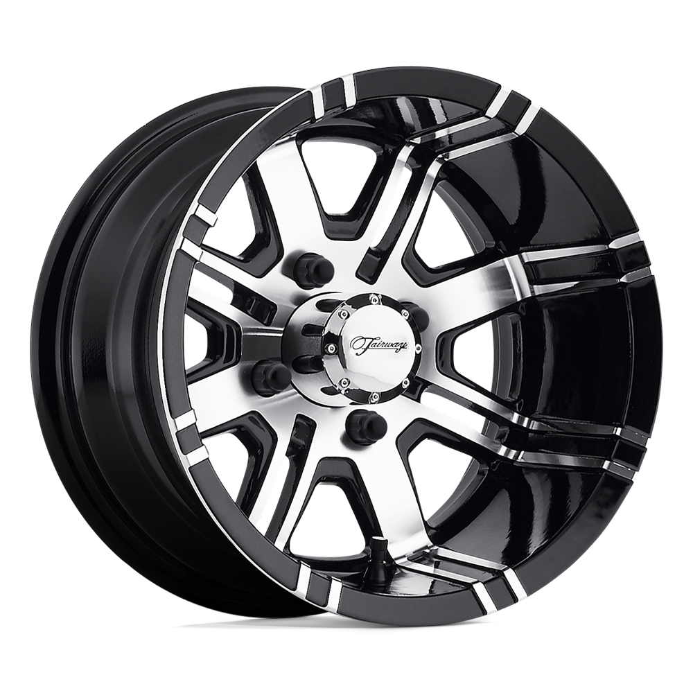 Fairway Alloys FA119 AGGRESSOR MACHINED GLOSS BLACK