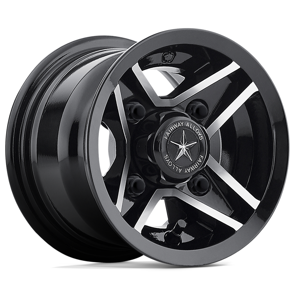 Fairway Alloys FA127 DIVOT GLOSS BLACK MACHINED