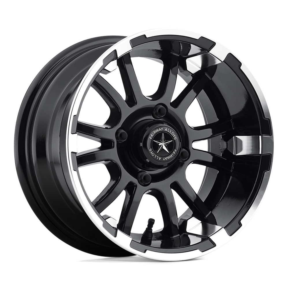 Fairway Alloys FA132 SIXER MACHINED MATTE BLACK