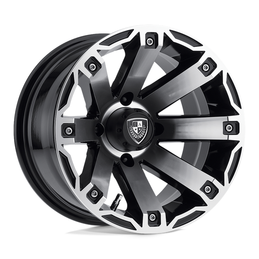 Fairway Alloys FA143 RAGE MACHINED GLOSS BLACK