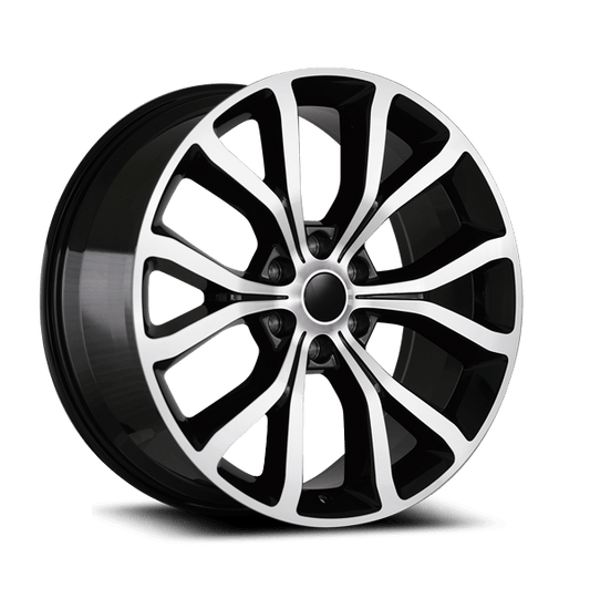 OE CONCEPT 2018 FORD PLATINUM  REPLICA WHEEL GLOSS BLACK MACHINED