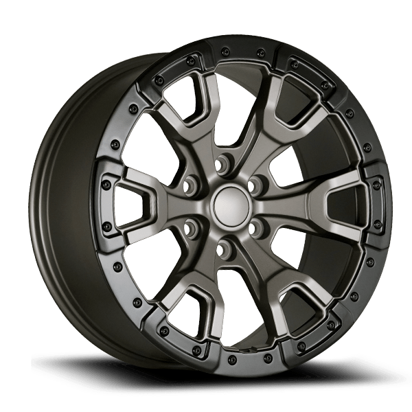 OE CONCEPT BRONCO RAPTOR   REPLICA WHEEL DARK GUNMETAL W/BLACK RING