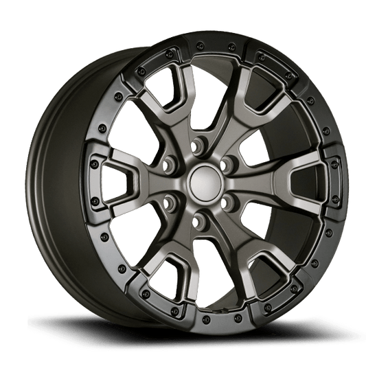 OE CONCEPT BRONCO RAPTOR   REPLICA WHEEL DARK GUNMETAL W/BLACK RING