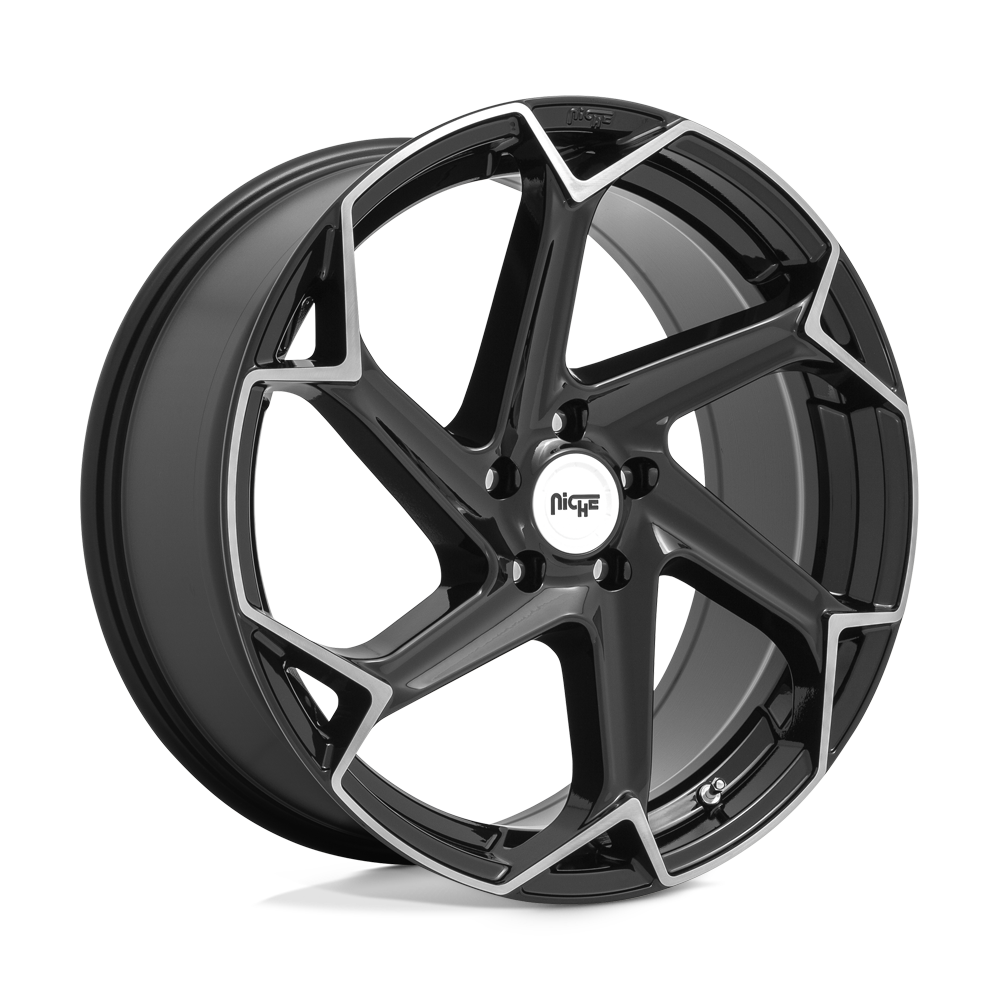Niche 1PC M255 FLASH GLOSS BLACK BRUSHED