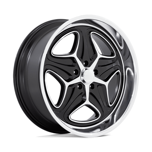 Foose 1PC F171 MERLOT GLOSS BLACK MACHINED