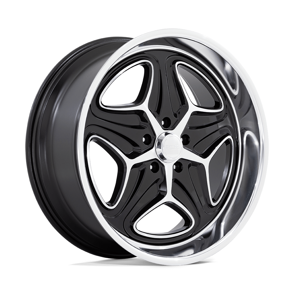 Foose 1PC F171 MERLOT GLOSS BLACK MACHINED