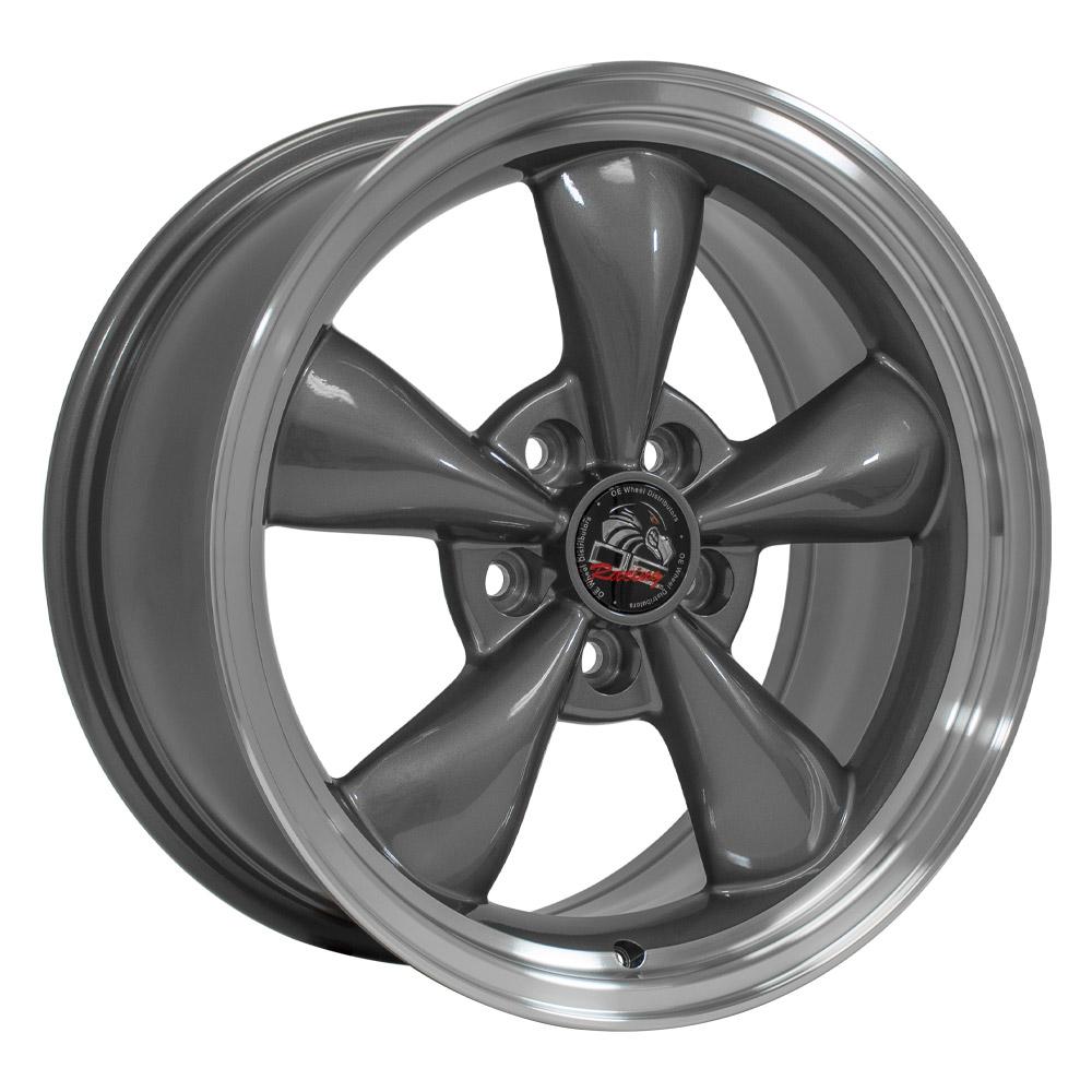 OE WHEELS FR01 17x8 5X114.3 29.5 ANTHRACITE WITH MACHINED LIP