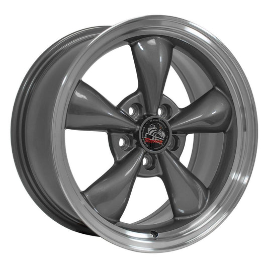 OE WHEELS FR01 17x9 5X114.3 24 ANTHRACITE WITH MACHINED LIP