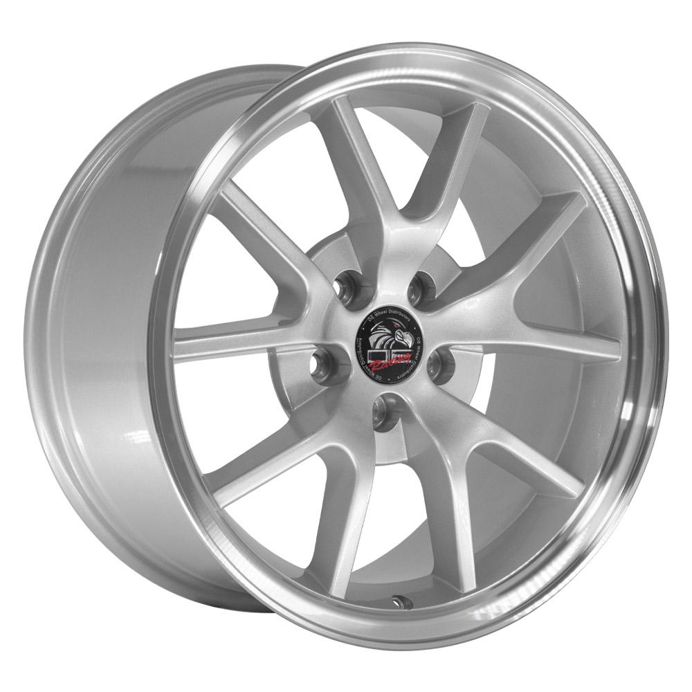 OE WHEELS FR05 18x9 5X114.3 24 SILVER WITH MACHINED LIP
