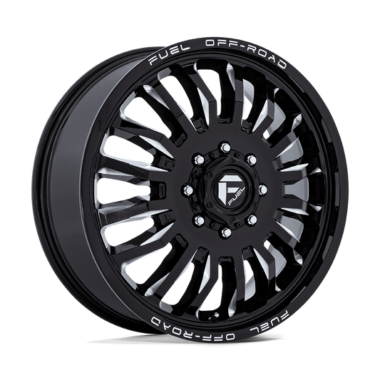 Fuel D868 ARC DUALLY GLOSS BLACK MILLED