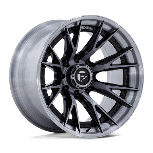 Fuel FC402 CATALYST GLOSS BLACK WITH BRUSHED GRAY TINT FACE & LIP