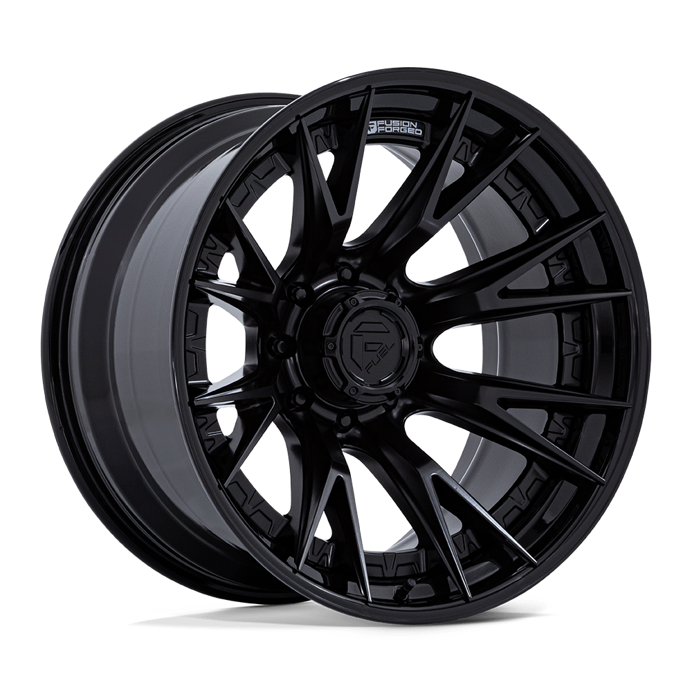 Fuel FC402 CATALYST MATTE BLACK WITH GLOSS BLACK LIP