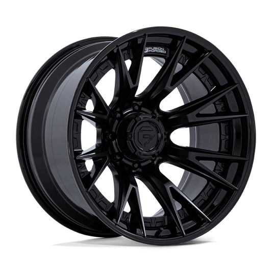 Fuel FC402 CATALYST MATTE BLACK WITH GLOSS BLACK LIP