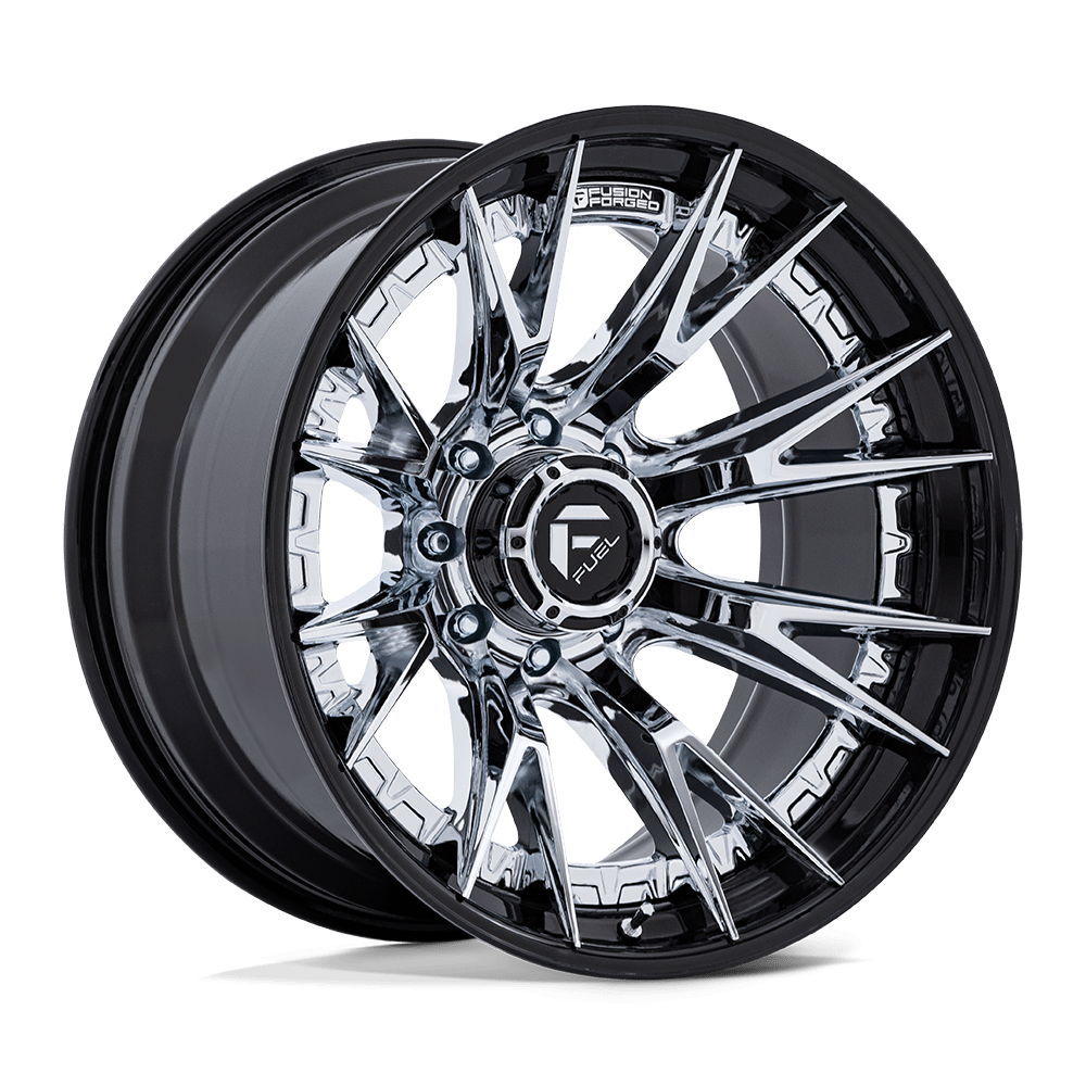 Fuel FC402 CATALYST CHROME WITH GLOSS BLACK LIP