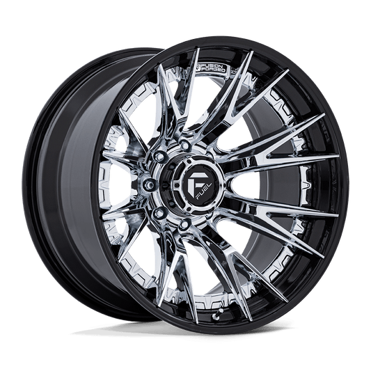 Fuel FC402 CATALYST CHROME WITH GLOSS BLACK LIP