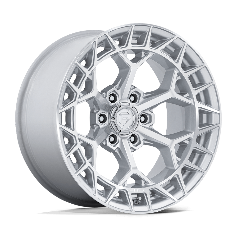 Fuel FC873 CHARGER GLOSS SILVER W/ MACHINED FACE