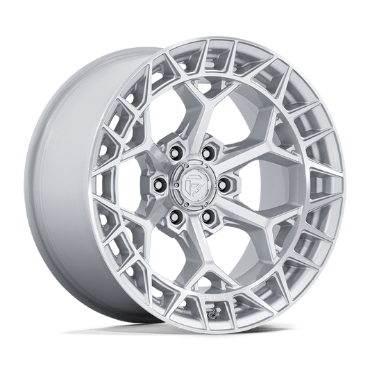 Fuel FC873 CHARGER GLOSS SILVER W/ MACHINED FACE