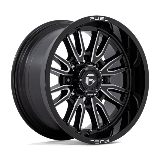 Fuel D761 CLASH GLOSS BLACK MILLED
