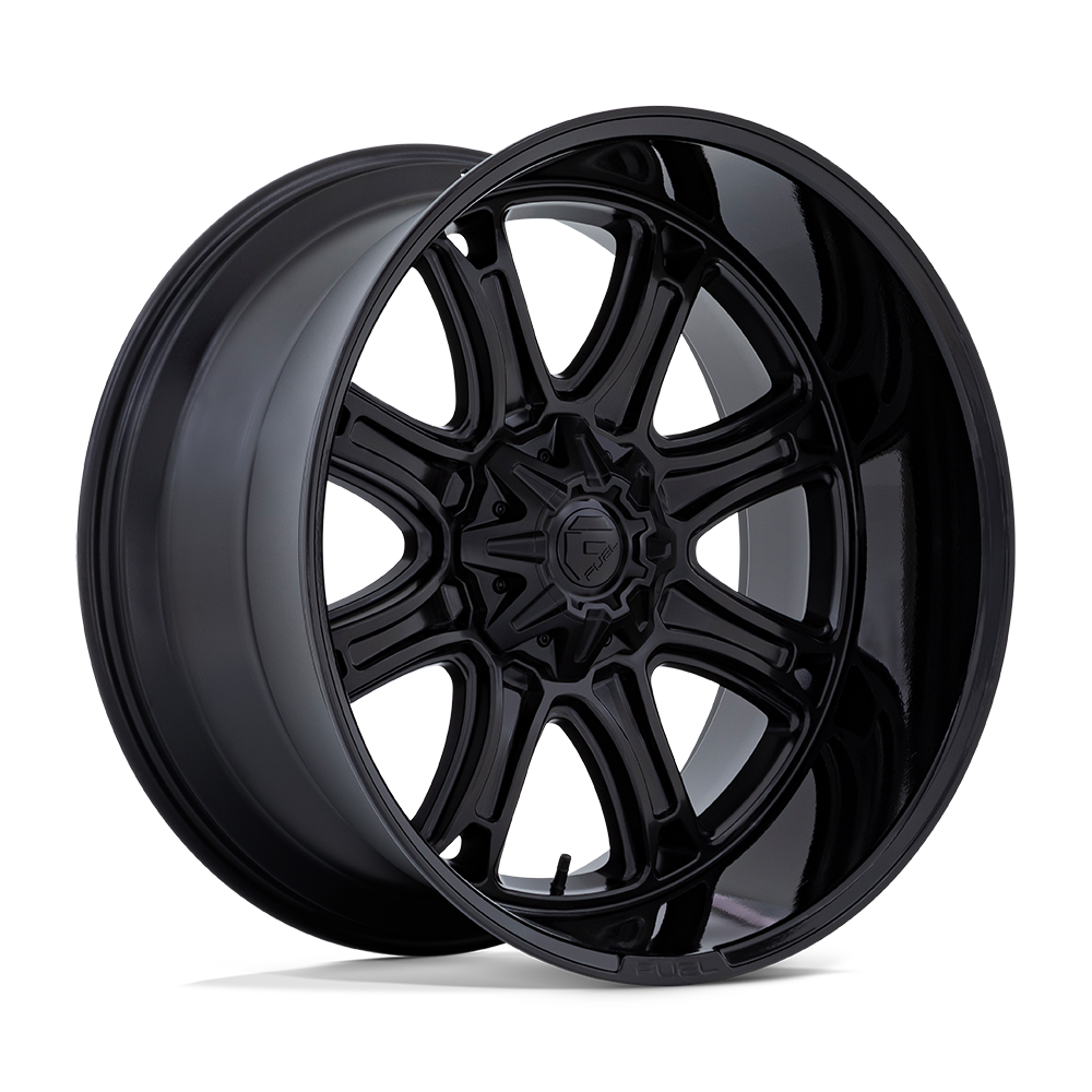 Fuel DARKSTAR MATTE BLACK WITH GLOSS BLACK LIP