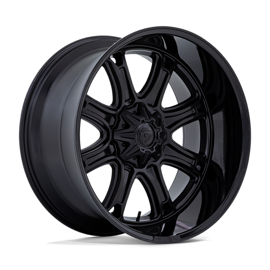 Fuel DARKSTAR MATTE BLACK WITH GLOSS BLACK LIP