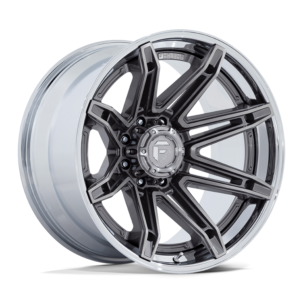 Fuel FC401 BRAWL PLATINUM WITH CHROME LIP