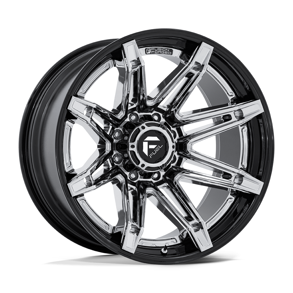 Fuel FC401 BRAWL CHROME WITH GLOSS BLACK LIP
