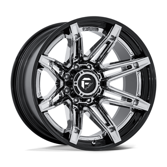Fuel FC401 BRAWL CHROME WITH GLOSS BLACK LIP