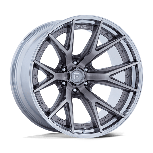 Fuel FC402 CATALYST PLATINUM WITH CHROME LIP