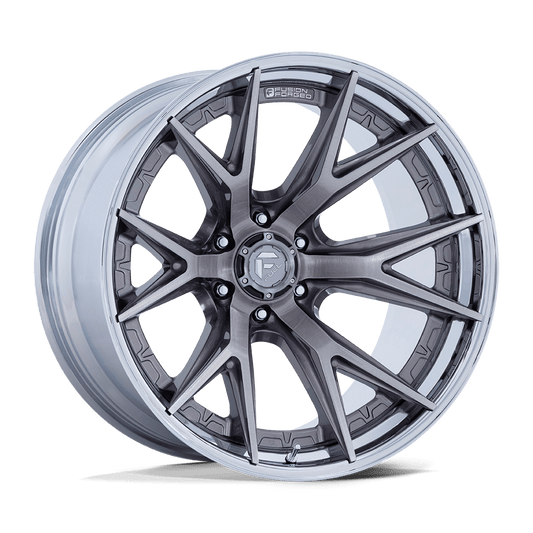 Fuel FC402 CATALYST PLATINUM WITH CHROME LIP