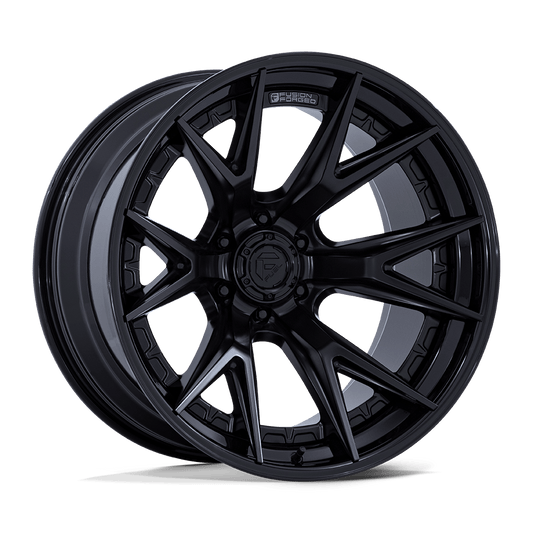 Fuel FC402 CATALYST MATTE BLACK WITH GLOSS BLACK LIP