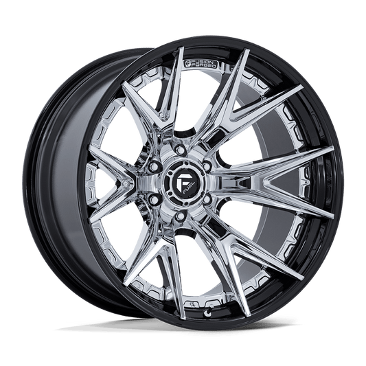 Fuel FC402 CATALYST CHROME WITH GLOSS BLACK LIP