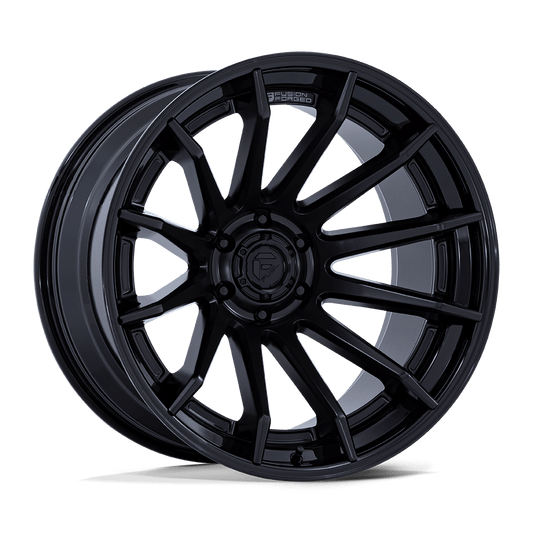 Fuel FC403 BURN MATTE BLACK WITH GLOSS BLACK LIP