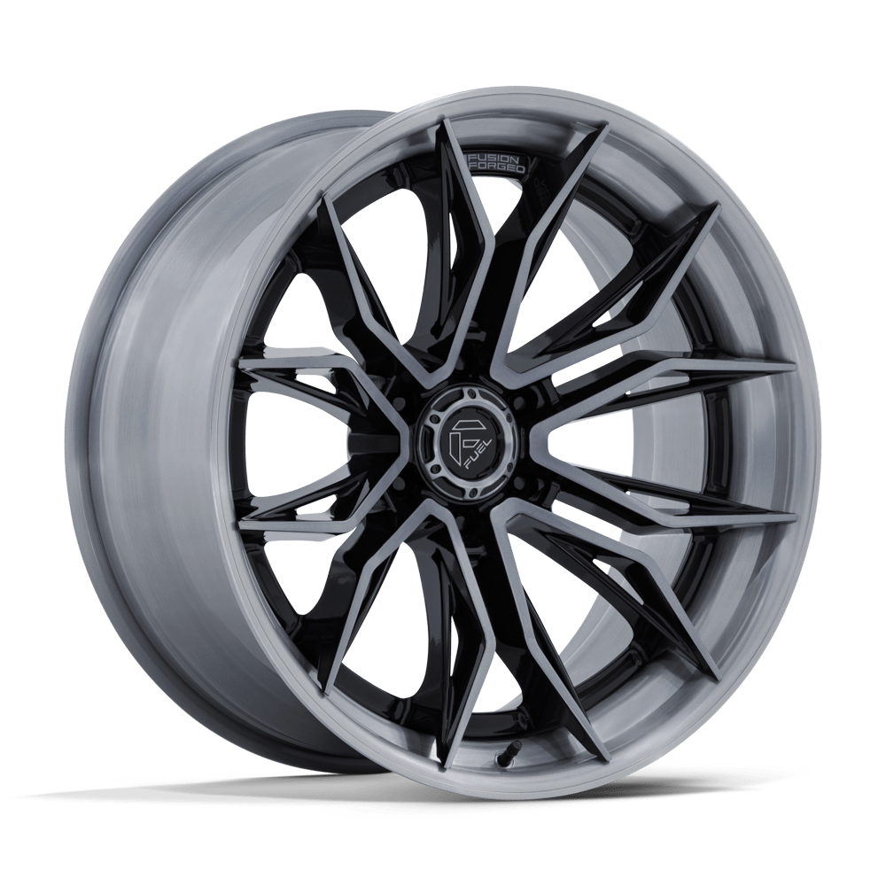 Fuel FC404 MUTINY GLOSS BLACK BRUSHED DARK TINT