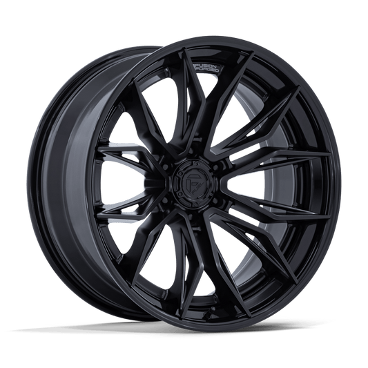 Fuel FC404 MUTINY MATTE BLACK W/ GLOSS BLACK LIP