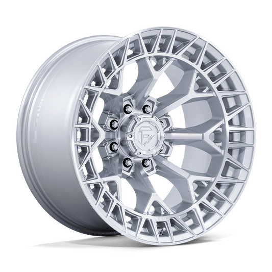 Fuel FC873 CHARGER GLOSS SILVER W/ MACHINED FACE