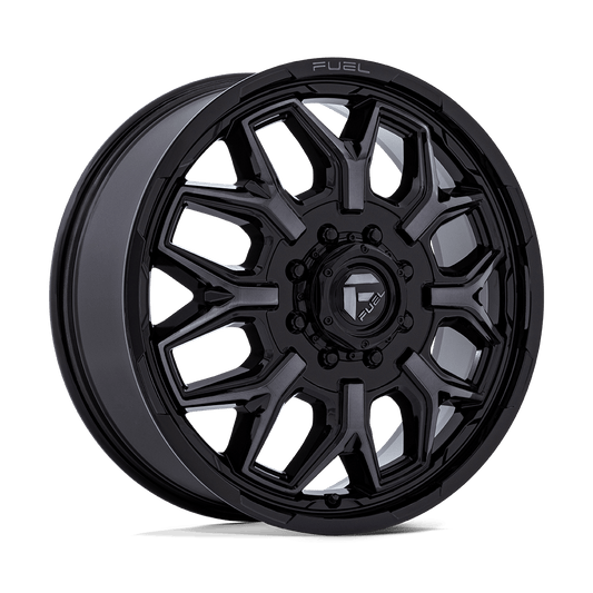 Fuel D875 FLUX DUALLY GLOSS BLACK BRUSH-FC GRAY TINT