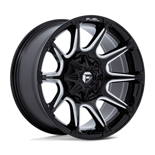 Fuel FC880 SUPER C GLOSS BLACK MILLED