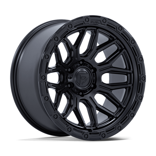 Fuel FC881 SURGE MATTE BLACK W/ GLOSS BLACK LIP