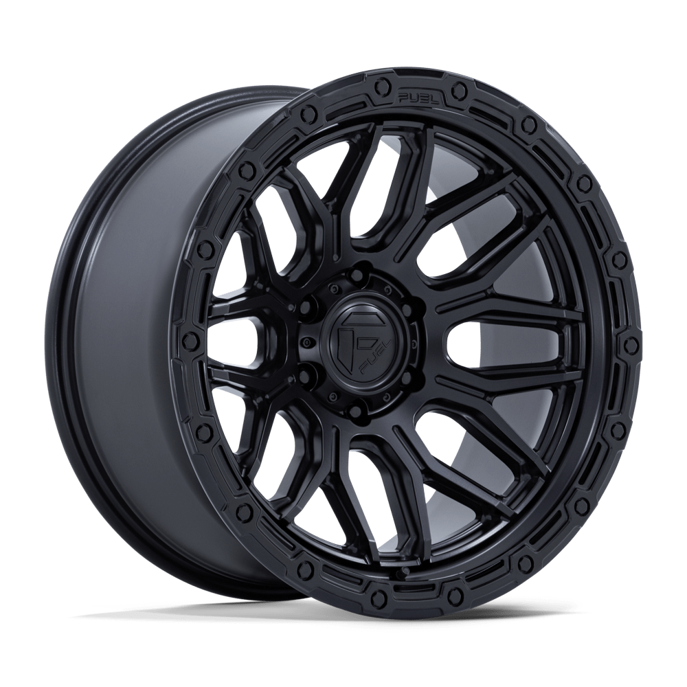 Fuel FC881 SURGE MATTE BLACK W/ GLOSS BLACK LIP