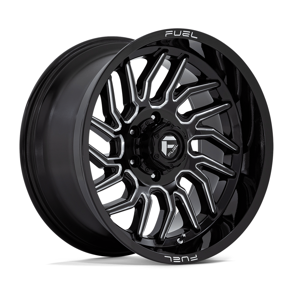 Fuel D807 HURRICANE GLOSS BLACK MILLED