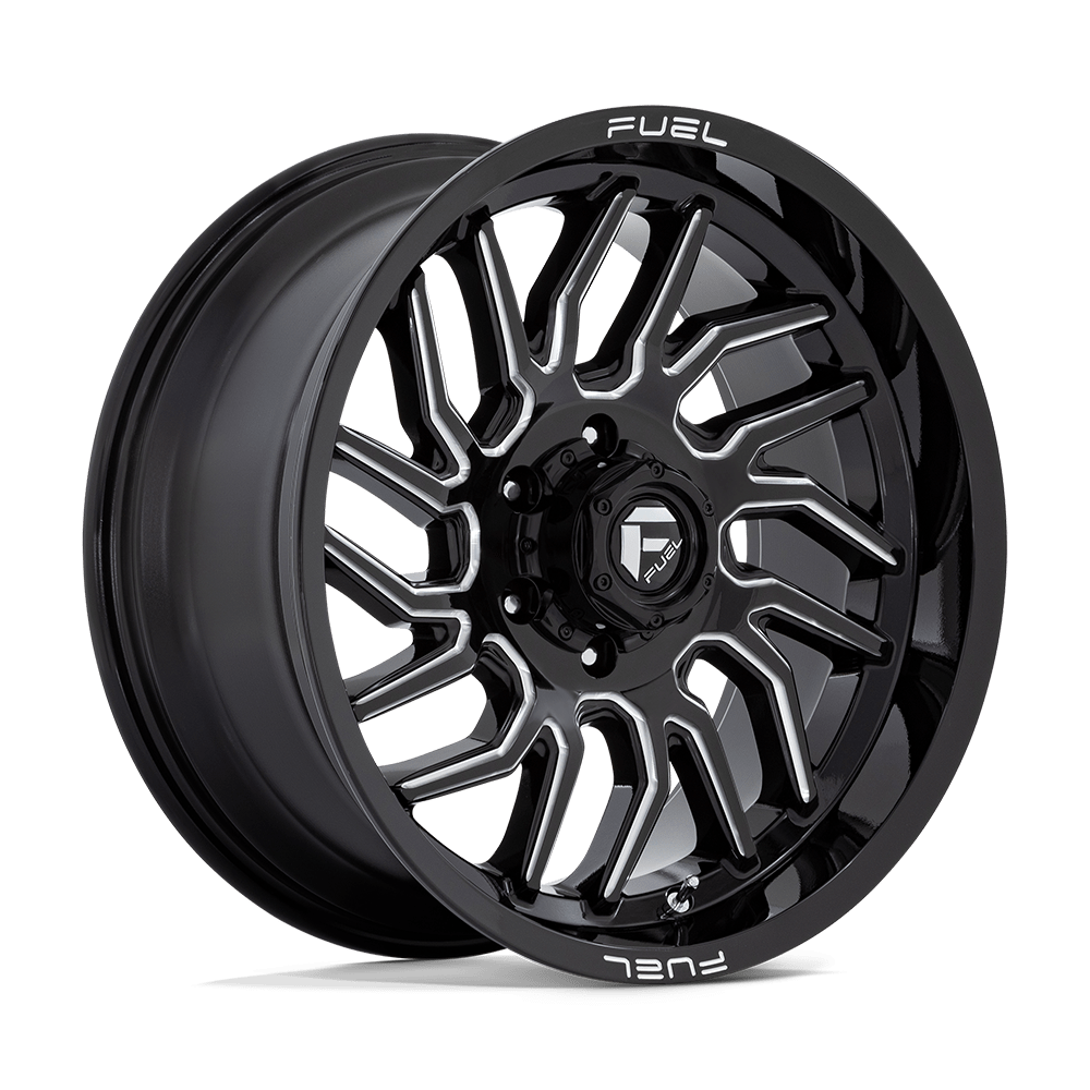 Fuel D807 HURRICANE GLOSS BLACK MILLED